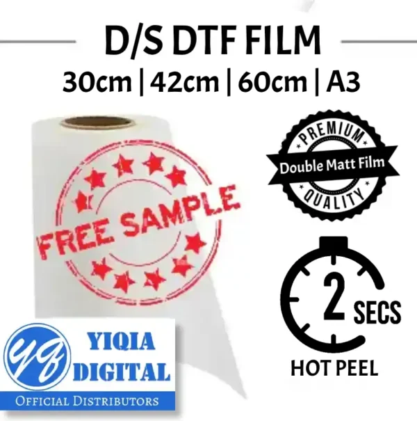 free sample DTF Sheets