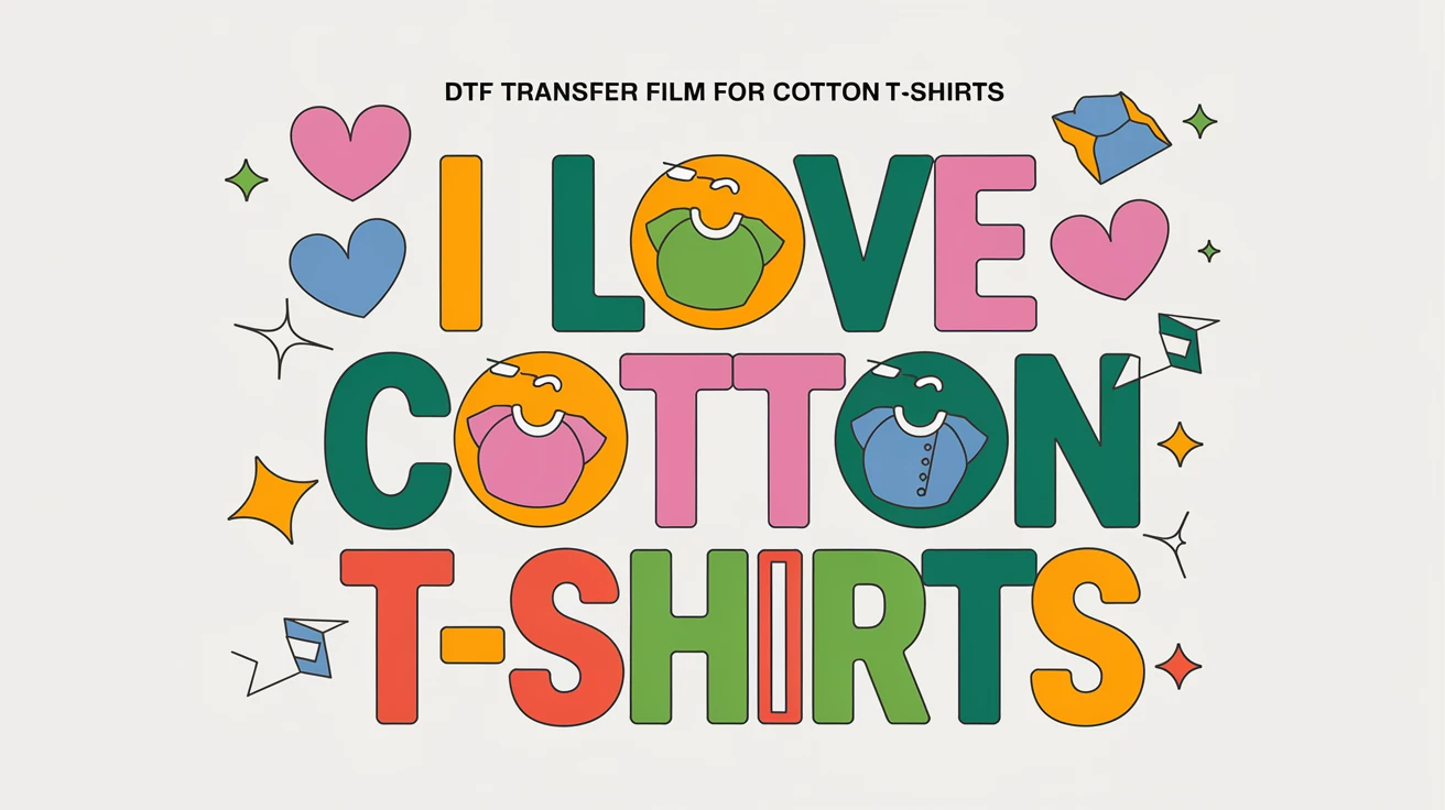 Benefits of Using DTF Transfer Film for Cotton T-Shirts