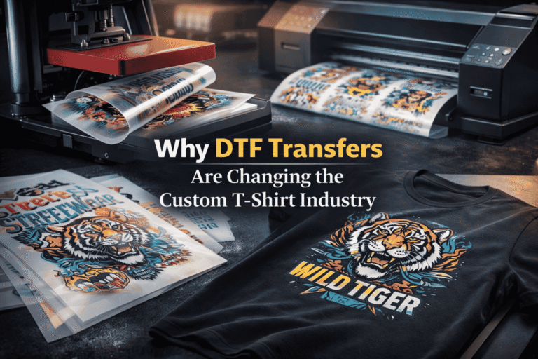 DTF Transfers Are Changing the Custom T-Shirt