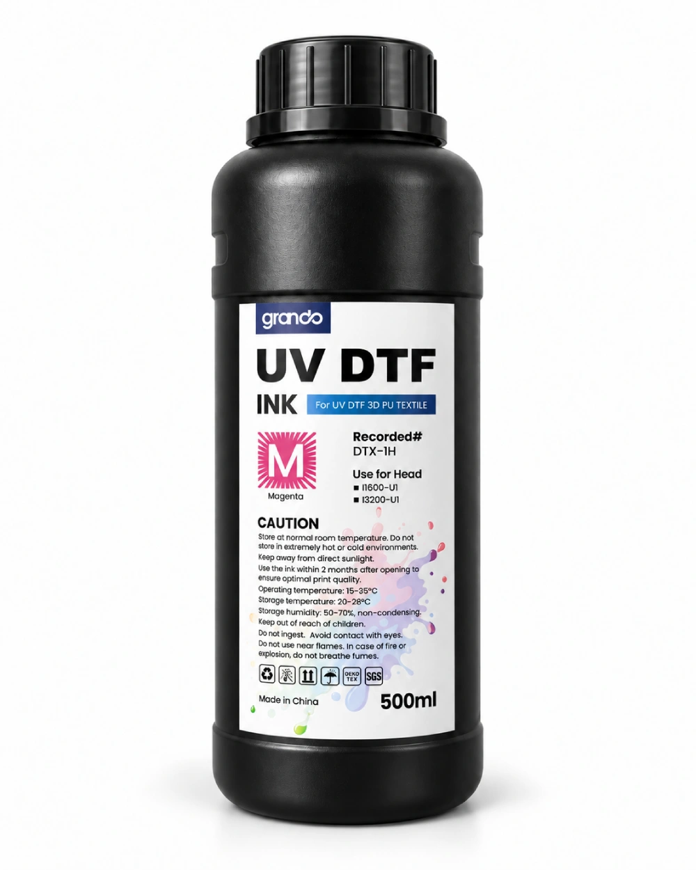 Grando UV DTF Ink 500ml – Maganda